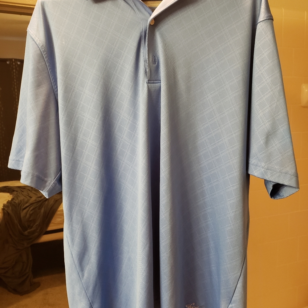 Greg Norman Playdry Blue Polo